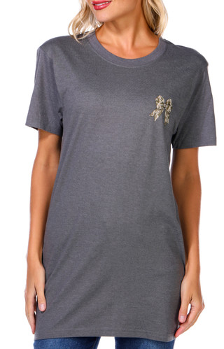 Thumbnail 4: SIMPLY SOUTHERN Simply Southern Juniors Camo Bow Graphic Tee 