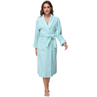 Thumbnail 5: Ink + Ivy INK + IVY Womens Solid Cotton Terry Robe 