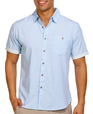 Thumbnail 1: CAMPIA MODA Campia Men's Print Button Down Shirt 