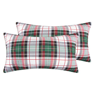 Thumbnail 1: Levtex Home Levtex Home Spencer Plaid Green King Sham Set of 2 