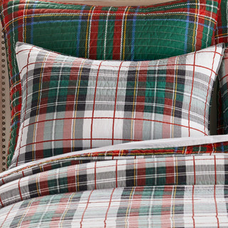 Thumbnail 2: Levtex Home Levtex Home Spencer Plaid Green Standard Sham Set of 2 