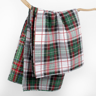 Thumbnail 4: Levtex Home Levtex Home Spencer Plaid Quilted Reversible Throw 