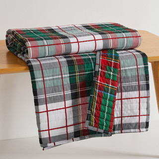Thumbnail 3: Levtex Home Levtex Home Spencer Plaid Quilted Reversible Throw 