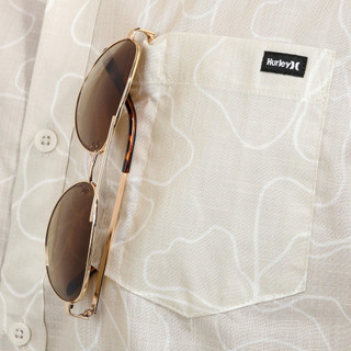 Thumbnail 3: Hurley Hurley Mens Crayota Short Sleeve Woven Button Down Shirt 