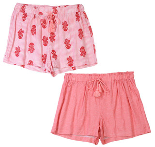 Thumbnail 1: Tahari Tahari Womens 2 Pk Sleep Shorts 
