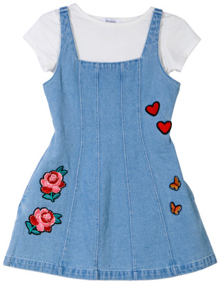 Thumbnail 1: Speechless Speechless Big Girls 2 PC Denim Dress 