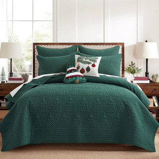 Thumbnail 3: Levtex Home Levtex Home 18 x 18 O Christmas Tree Tis The Season Pillow 