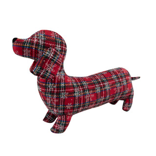 Thumbnail 1: Levtex Home Levtex Home 12 x 20 Spencer Plaid Red Dog Pillow 