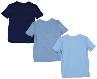 Thumbnail 2: 90 Degree 90 Degree Big Boys Active 3 Pk Performance T-Shirt Set 