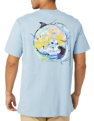 Thumbnail 1: Guy Harvey Guy Harvey Mens Print Short Sleeve T-Shirt 