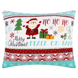 Thumbnail 13: Levtex Home Levtex Home Ho Ho Holidays Reversible Quilt Set 