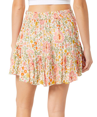 Thumbnail 2: Angie Angie Juniors Floral Tier Skirt 