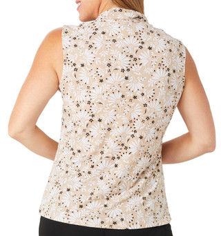 Thumbnail 2: ADRIENNE VITTADINI Adrienne Vittadini Womens Sleeveless Draped Scarf Top 