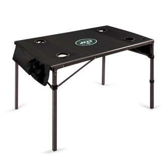 Thumbnail 1: New York Jets NFL New York Jets Travel Portable Folding Table & Bag 