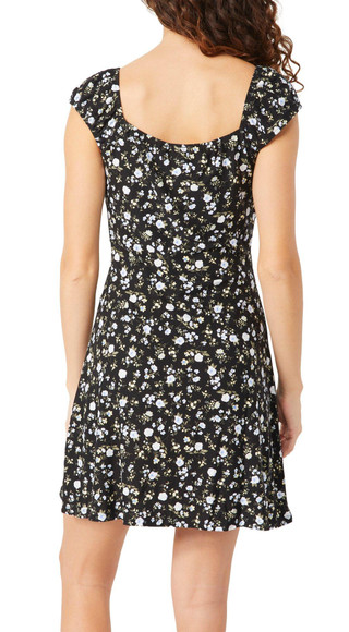 Thumbnail 2: Derek Heart Derek Heart Juniors Print Sleeveless Mini Dress 
