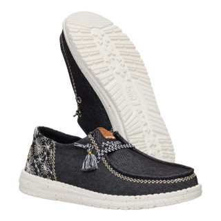 Thumbnail 3: Hey Dude Hey Dude Womens Slip On Wendy Funk Embroidered Sneaker 