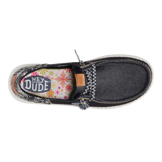 Thumbnail 2: Hey Dude Hey Dude Womens Slip On Wendy Funk Embroidered Sneaker 