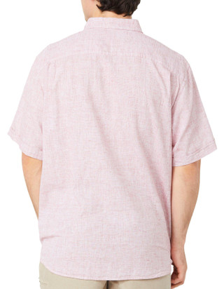 Thumbnail 2: Weatherproof Vintage Weatherproof Vintage Mens Short Sleeve Linen Cotton Shirt 
