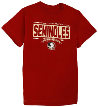 Thumbnail 1: FSU Florida State University Crew Neck Short Sleeve Graphic Tee 