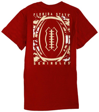 Thumbnail 2: FSU Florida State University Crew Neck Short Sleeve Graphic Tee 