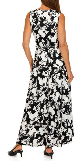 Thumbnail 2: C'est La Vie C'est La Vie Womens Sleeveless Wrap Maxi Dress 