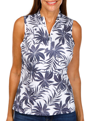 Thumbnail 1: Jessica Simpson Jessica Simpson Womens Sleeveless Active Zip Tank Top 