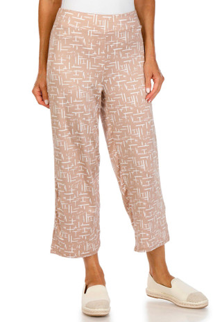 Thumbnail 1: Emily Daniels Emily Daniels Womens Print Capris Pants 