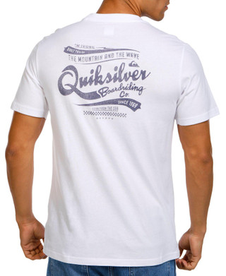 Thumbnail 1: Quiksilver Quiksilver Mens Barber Script T-Shirt 