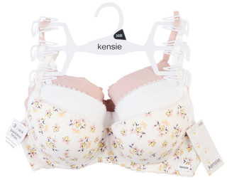 Thumbnail 1: Kensie Kensie 3 pk Padded Underwire Bras 