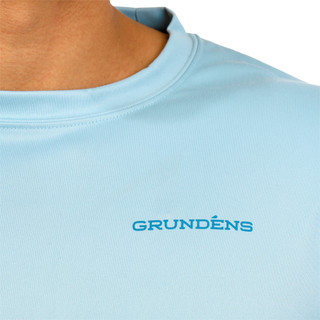 Thumbnail 4: GRUNDENS Grundens Mens Long Sleeve Logo Boat Shirt 