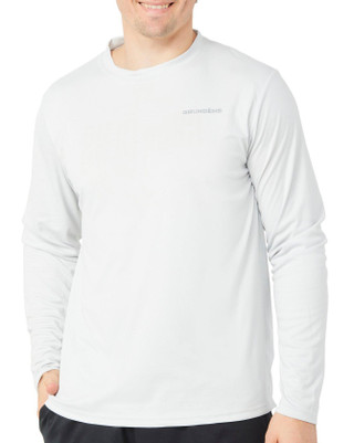 Thumbnail 1: GRUNDENS Grundens Mens Long Sleeve Logo Anchor Shirt 