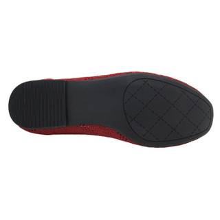 Thumbnail 6: Jellypop Jellypop Womens Claret Flats 
