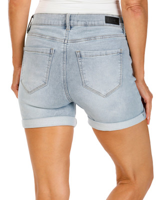 Thumbnail 2: Nicole Miller Nicole Miller Womens Denim Cuffed Shorts 
