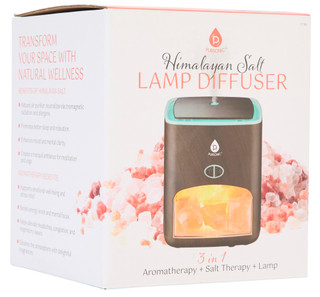 Thumbnail 1: Pursonic Pursonic 3-in-1 Himalayan Salt Lamp Diffuser 