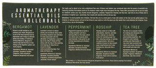 Thumbnail 2: Pursonic Pursonic 5 Pc Aromatherapy Essential Oil Rollerball Set 