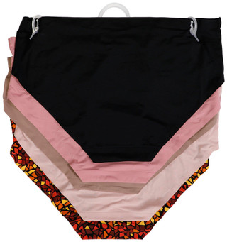 Thumbnail 2: Kensie Kensie Womens 5 Pk Laser Cut Hipsters Panties 