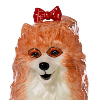 Thumbnail 3: BLUE SKY Blue Sky 8 in Whitney Ceramic Pomeranian Dog Teapot 