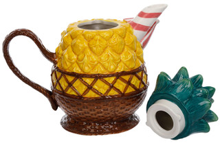 Thumbnail 3: BLUE SKY Blue Sky Pineapple Teapot 