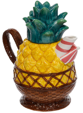 Thumbnail 4: BLUE SKY Blue Sky Pineapple Teapot 