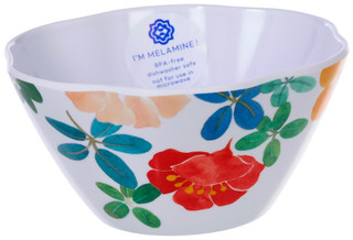 Thumbnail 4: Tarhong Tarhong 6 in Audrey Floral Melamine Cereal Bowl 