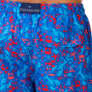 Thumbnail 2: TAILORBYRD Tailorbyrd Men's Lobster Swim Shorts 