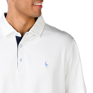 Thumbnail 2: TAILORBYRD Tailorbyrd Mens Short Sleeve Solid Modal Polo Shirt 