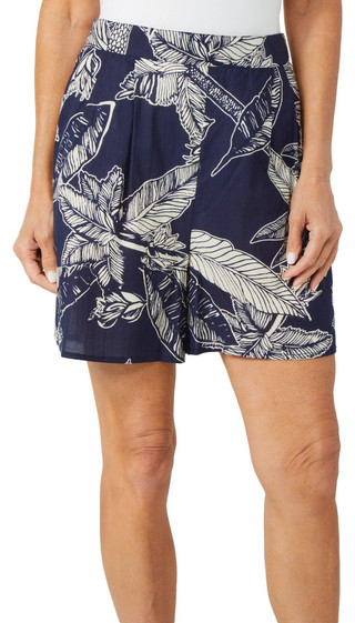 Thumbnail 1: BUNULU Bunulu Womens Floral Cambric Shorts 