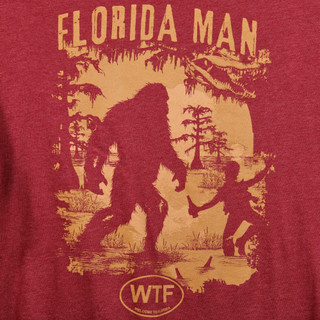 Thumbnail 4: REEL LEGENDS Reel Legends Men's Florida Man Graphic T-Shirt 