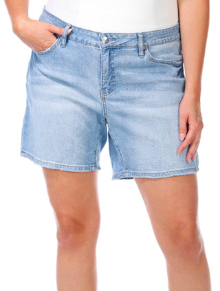 Thumbnail 4: Royalty by YMI Royalty By YMI Plus Denim Shorts 