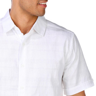 Thumbnail 5: Cubavera Cubavera Mens Short Sleeve Tropical Button Down Shirt 