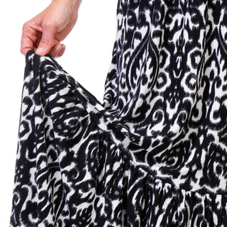 Thumbnail 4: Emily Daniels Emily Daniels Womens Sleeveless Ikat Maxi Dress 