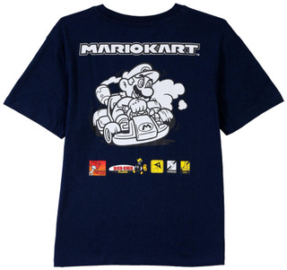 Thumbnail 1: Mario Super Mario Big Boys Mario Embroidery T-Shirt 