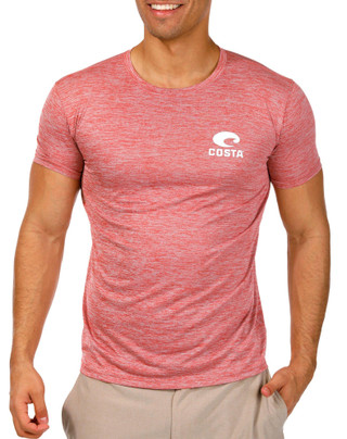 Thumbnail 2: COSTA Costa Mens Short Sleeve Performance Blend Shirt 