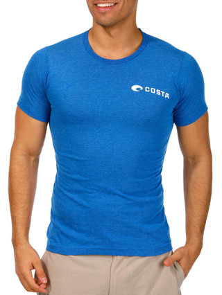 Thumbnail 2: COSTA Costa Mens Americana Flag Graphic T-Shirt 